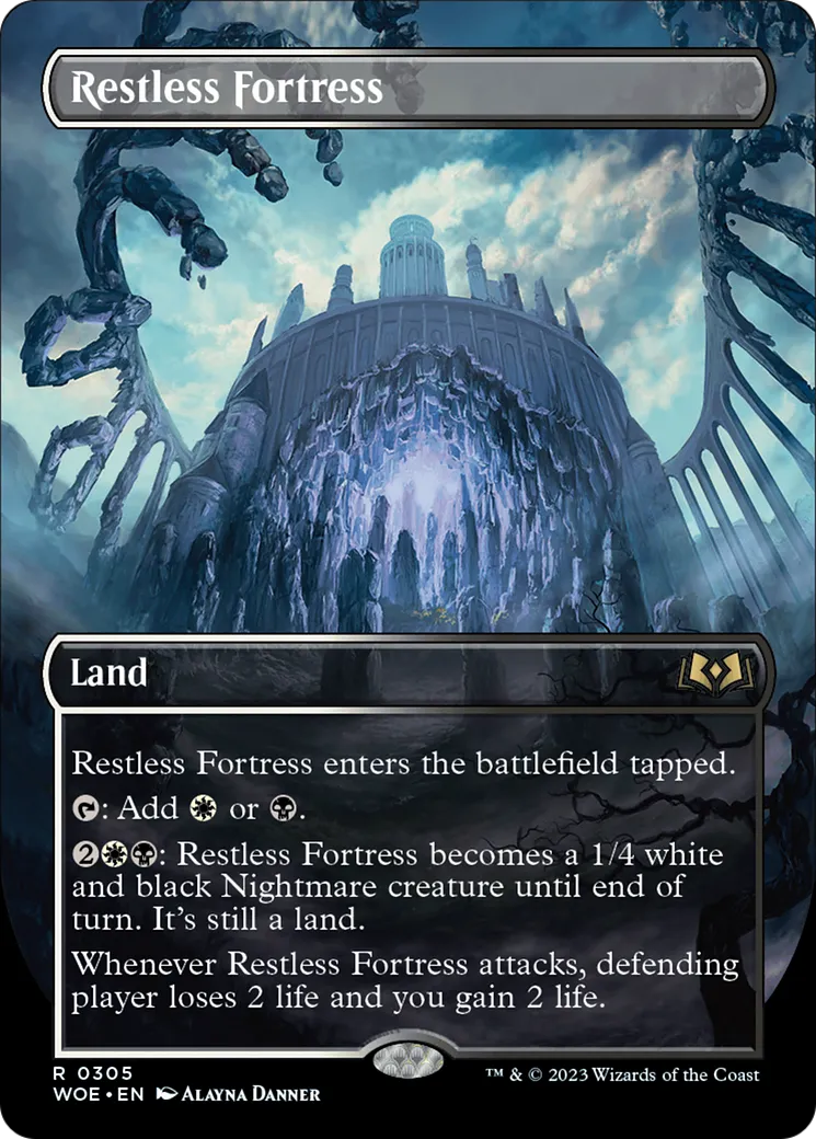 Restless Fortress — Wilds of Eldraine — Magic: The Gathering