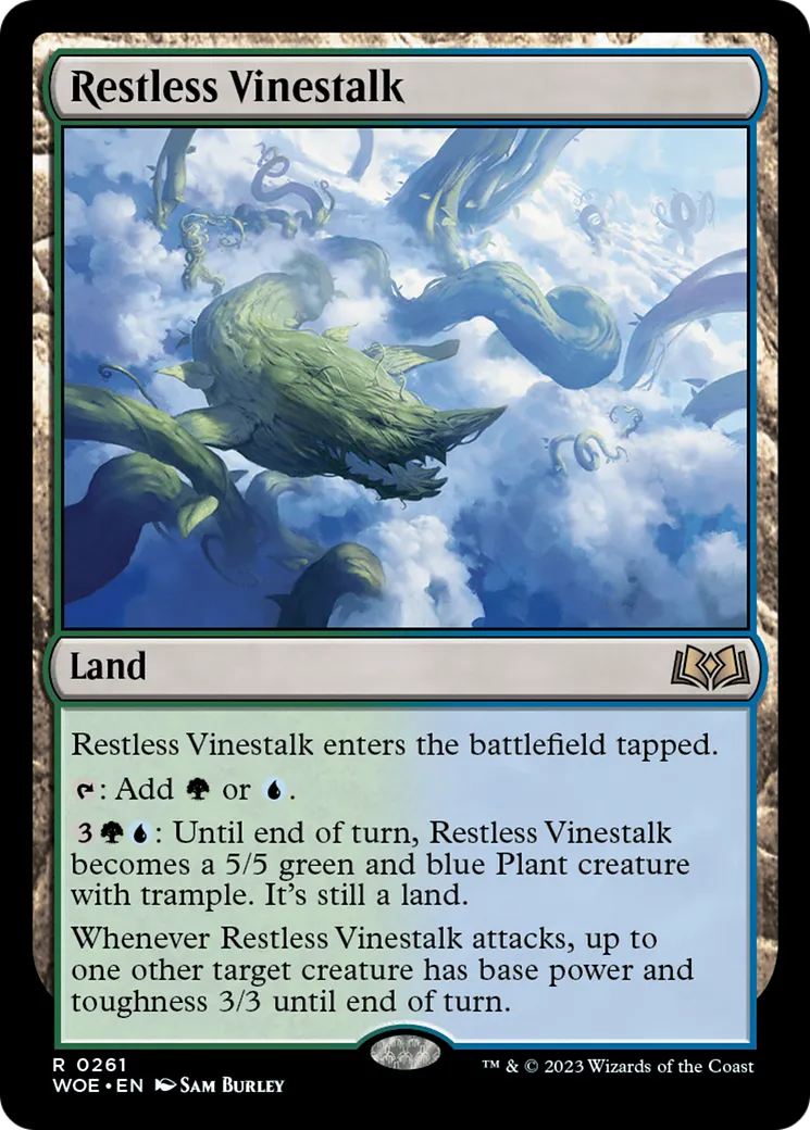 Tige de vigne tourmentée — Wilds of Eldraine — Magic: The Gathering