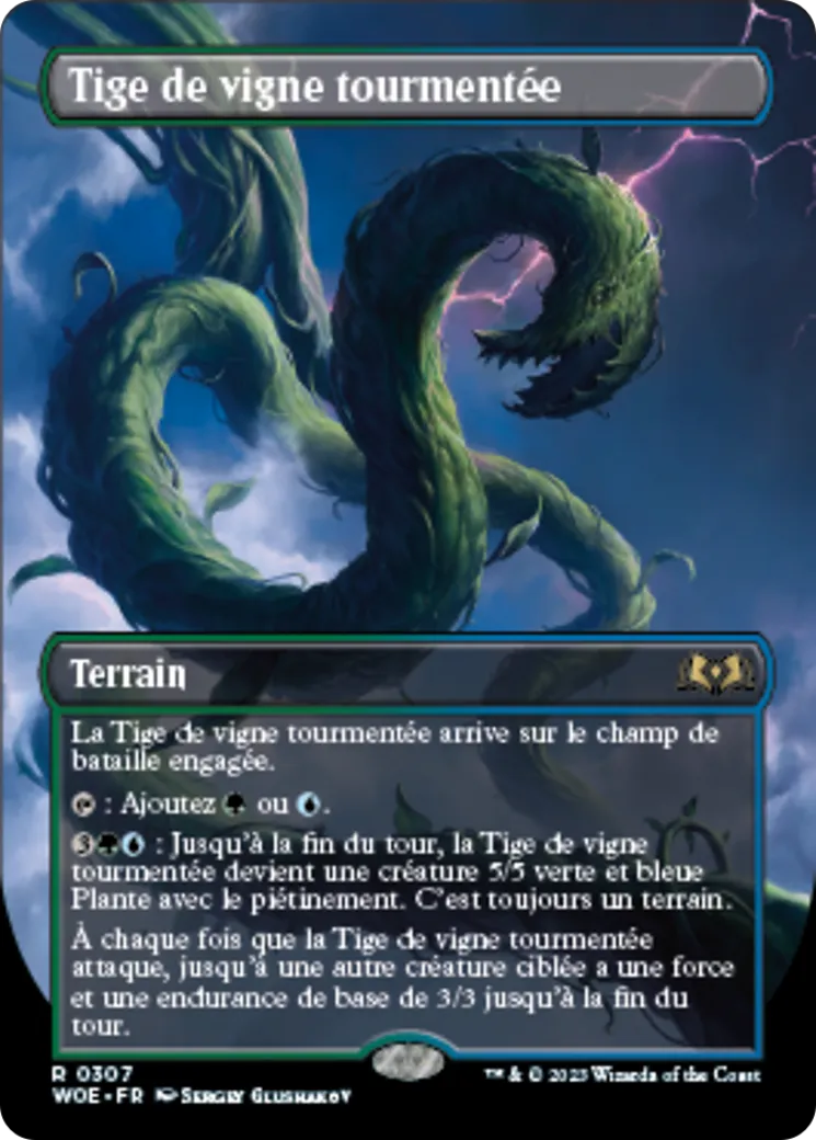 Tige de vigne tourmentée — Wilds of Eldraine — Magic: The Gathering