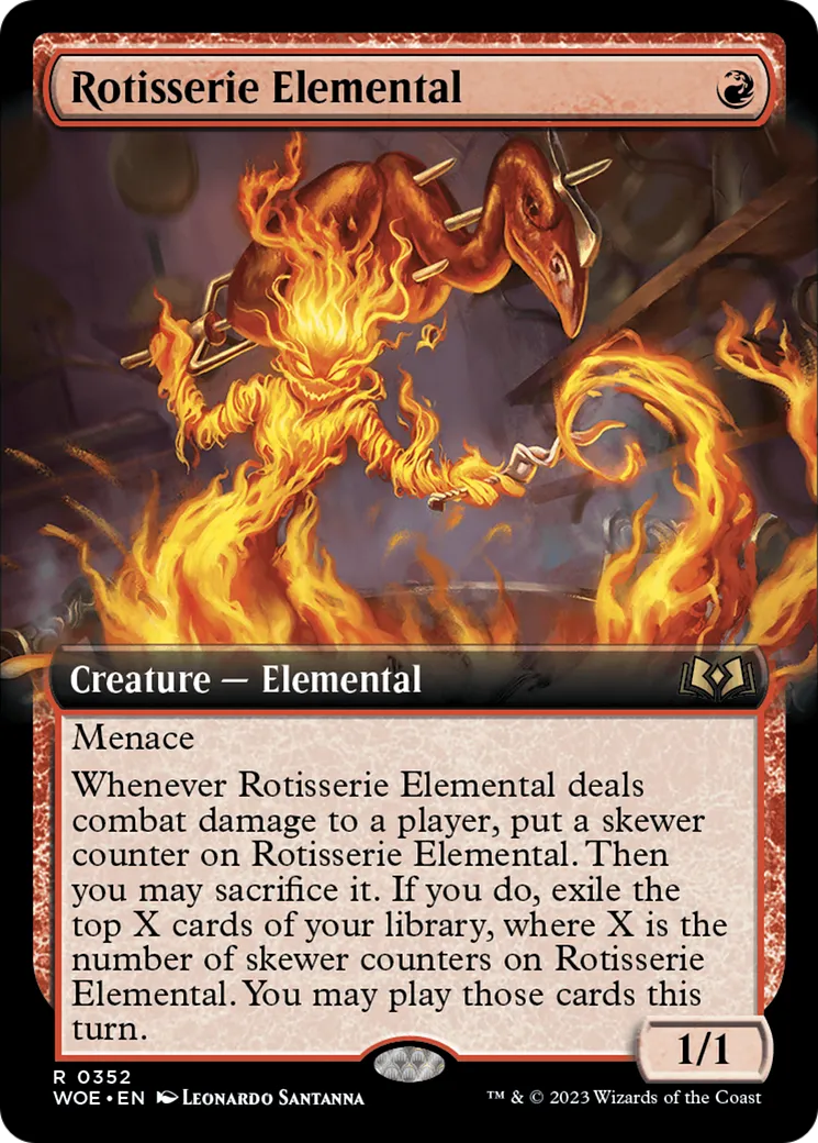 Rotisserie Elemental — Wilds of Eldraine — Magic: The Gathering