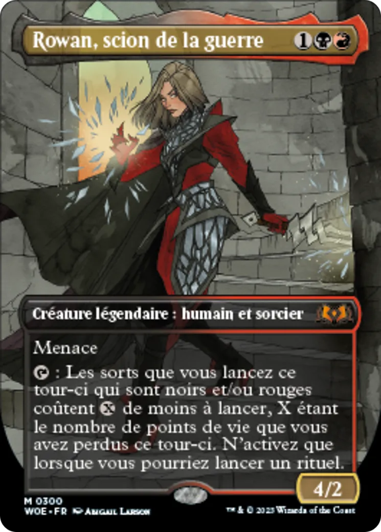 Rowan, scion de la guerre — Wilds of Eldraine — Magic: The Gathering