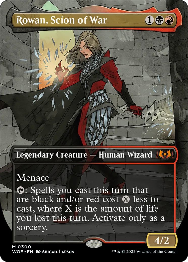 Rowan, Scion of War — Wilds of Eldraine — Magic: The Gathering