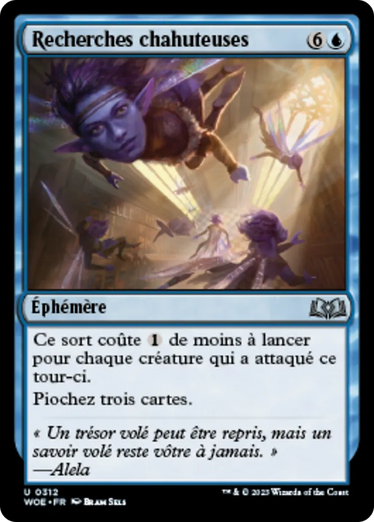 Recherches chahuteuses — Wilds of Eldraine — Magic: The Gathering