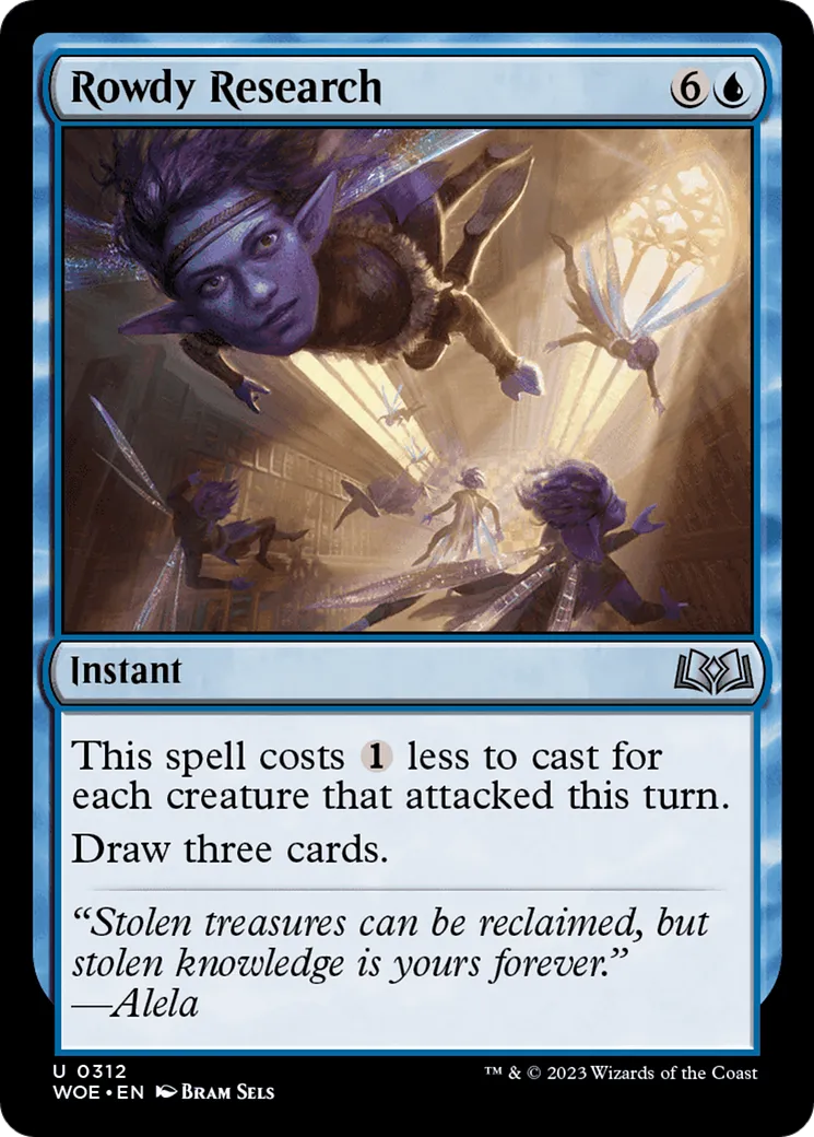 Recherches chahuteuses — Wilds of Eldraine — Magic: The Gathering