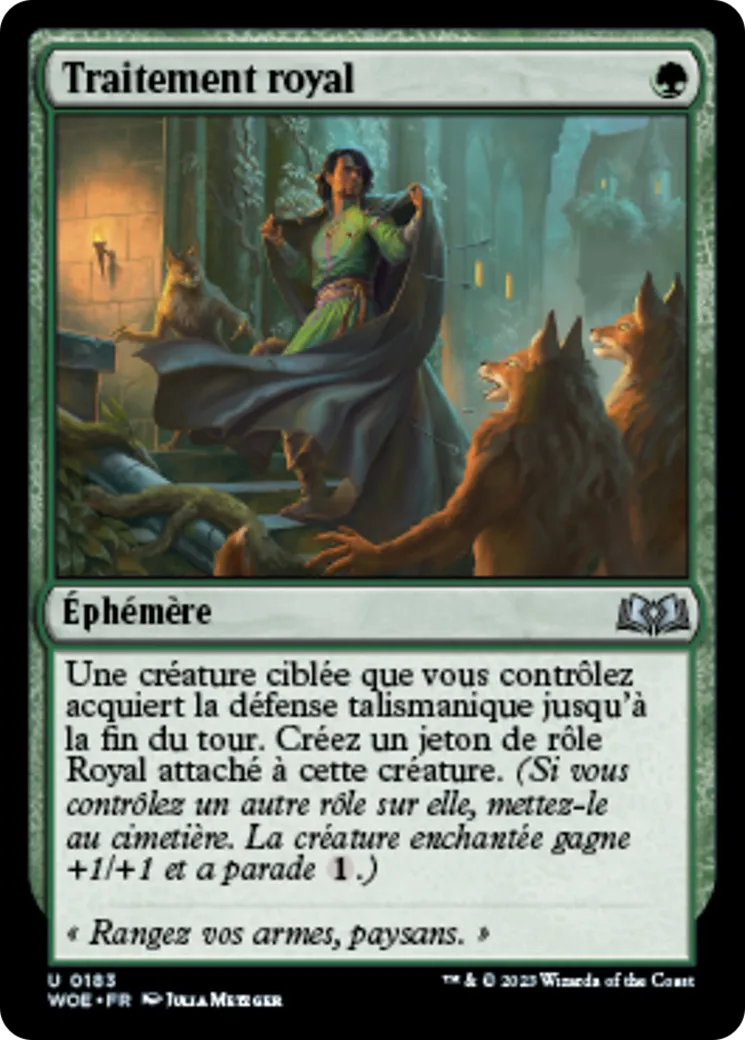 Traitement royal — Wilds of Eldraine — Magic: The Gathering