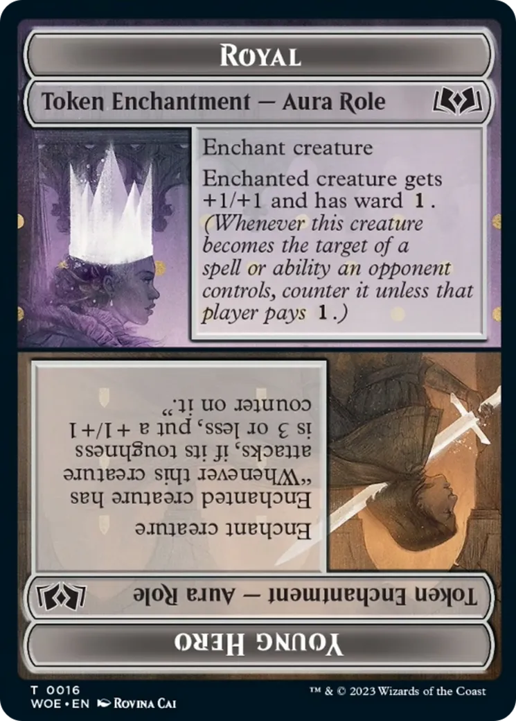 Royal // Young Hero — Wilds of Eldraine — Magic: The Gathering