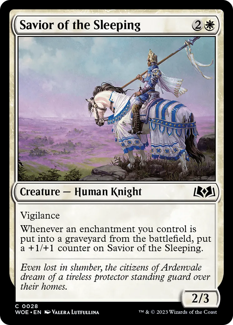 Sauveuse des endormis — Wilds of Eldraine — Magic: The Gathering