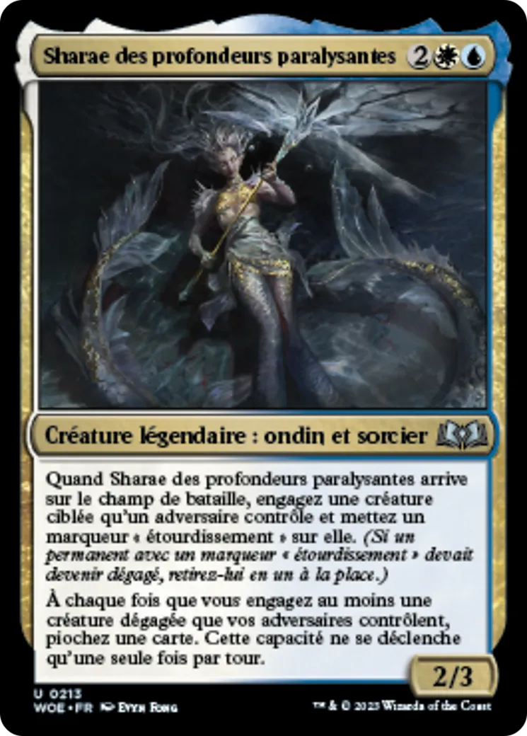 Sharae des profondeurs paralysantes — Wilds of Eldraine — Magic: The Gathering