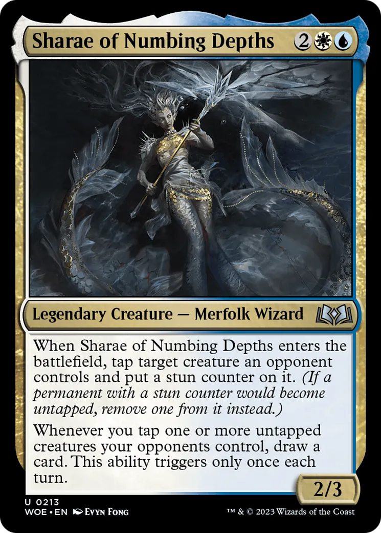 Sharae des profondeurs paralysantes — Wilds of Eldraine — Magic: The Gathering