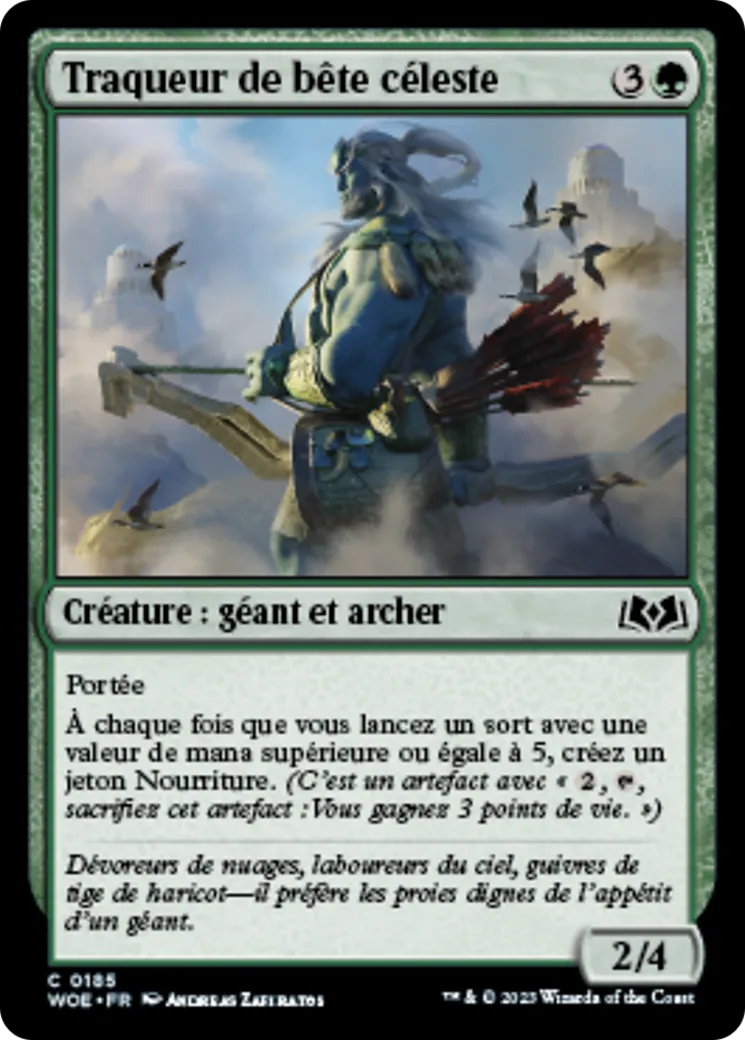 Traqueur de bête céleste — Wilds of Eldraine — Magic: The Gathering