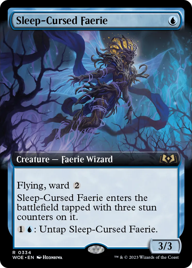 Sleep-Cursed Faerie — Wilds of Eldraine — Magic: The Gathering