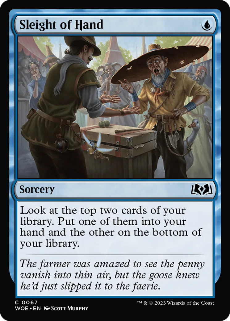 Sleight of Hand — Wilds of Eldraine — Magic: The Gathering