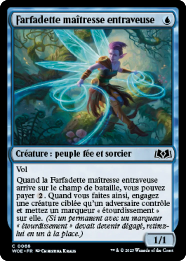 Farfadette maîtresse entraveuse — Wilds of Eldraine — Magic: The Gathering