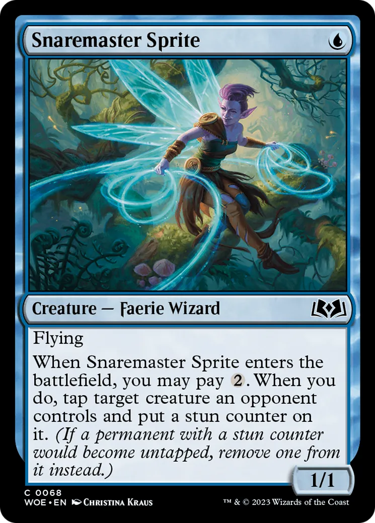 Farfadette maîtresse entraveuse — Wilds of Eldraine — Magic: The Gathering