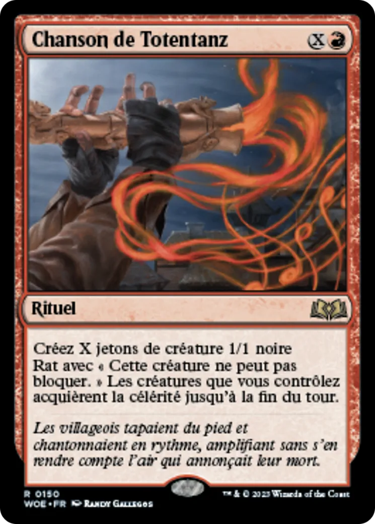 Chanson de Totentanz — Wilds of Eldraine — Magic: The Gathering