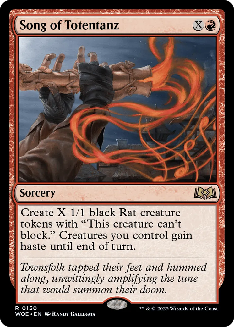 Chanson de Totentanz — Wilds of Eldraine — Magic: The Gathering