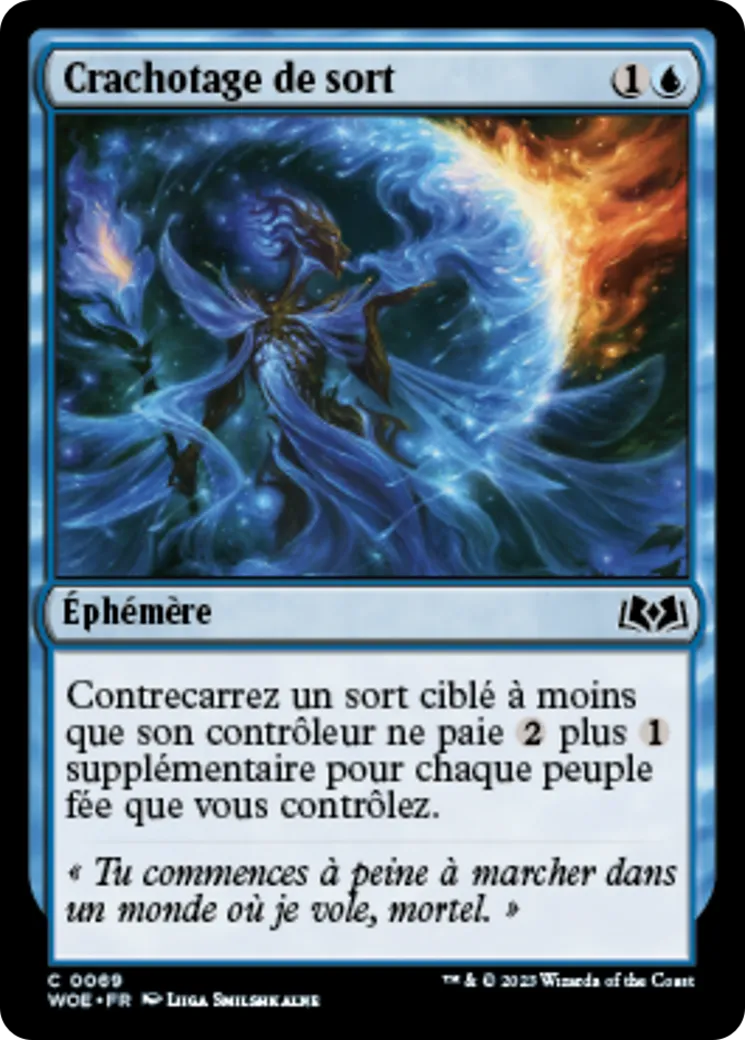 Crachotage de sort — Wilds of Eldraine — Magic: The Gathering