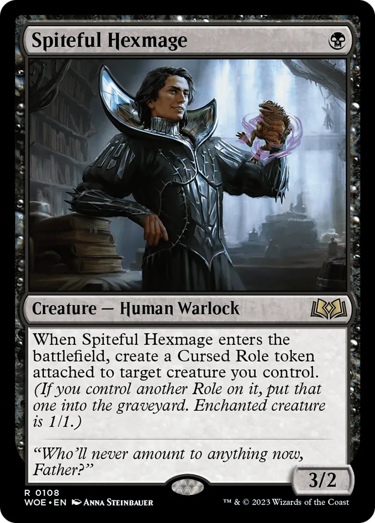 Spiteful Hexmage — Wilds of Eldraine — Magic: The Gathering