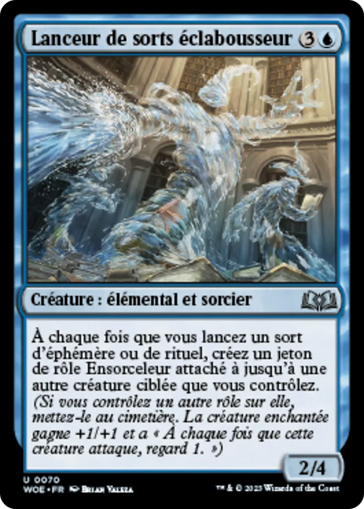 Lanceur de sorts éclabousseur — Wilds of Eldraine — Magic: The Gathering