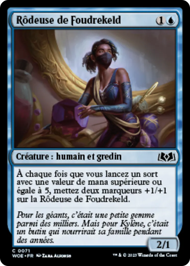 Rôdeuse de Foudrekeld — Wilds of Eldraine — Magic: The Gathering