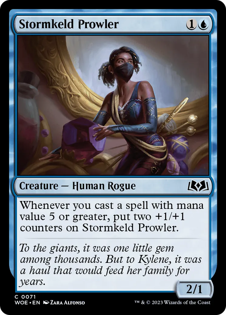 Rôdeuse de Foudrekeld — Wilds of Eldraine — Magic: The Gathering