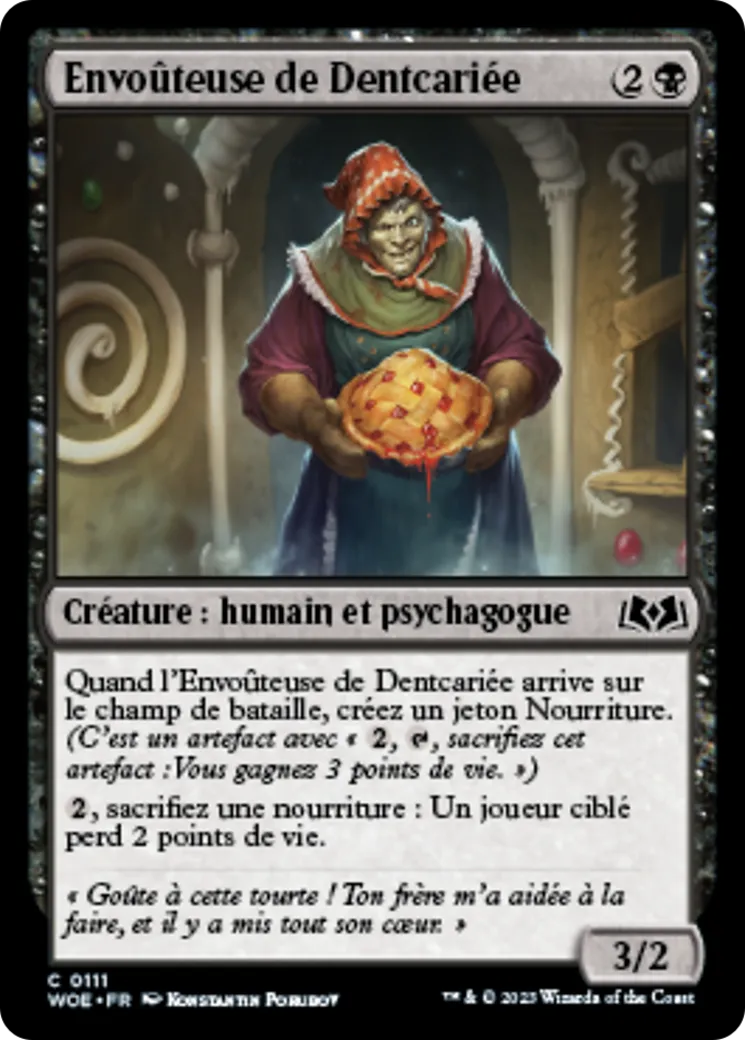 Envoûteuse de Dentcariée — Wilds of Eldraine — Magic: The Gathering