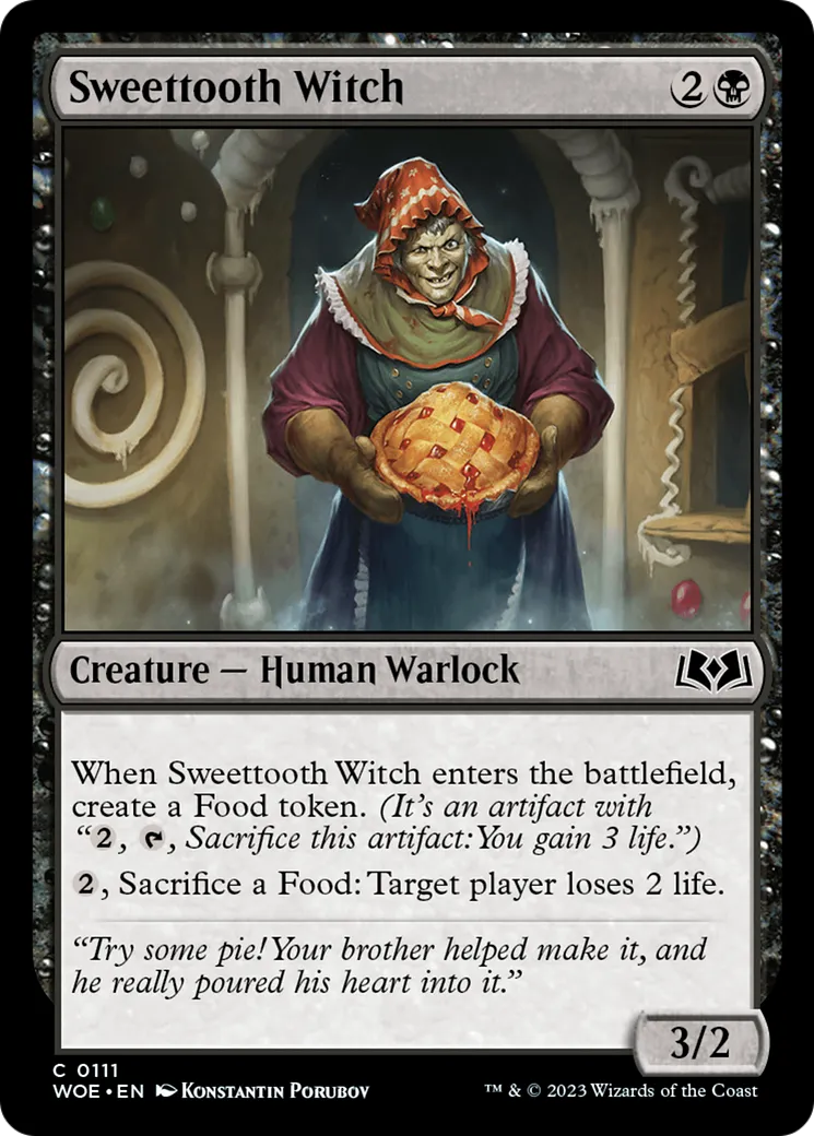 Envoûteuse de Dentcariée — Wilds of Eldraine — Magic: The Gathering