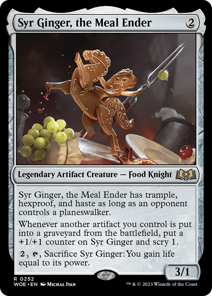 Syr Ginger, the Meal Ender — Wilds of Eldraine — Magic: The Gathering