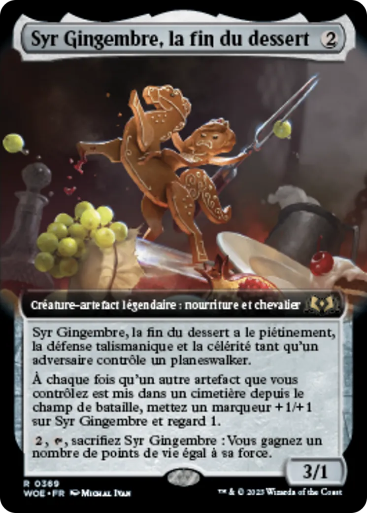 Syr Gingembre, la fin du dessert — Wilds of Eldraine — Magic: The Gathering