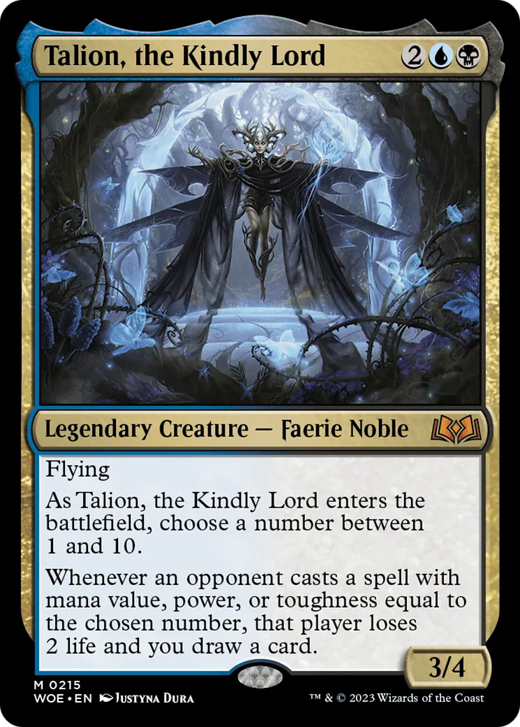 Tarelion, seigneur bienveillant — Wilds of Eldraine — Magic: The Gathering