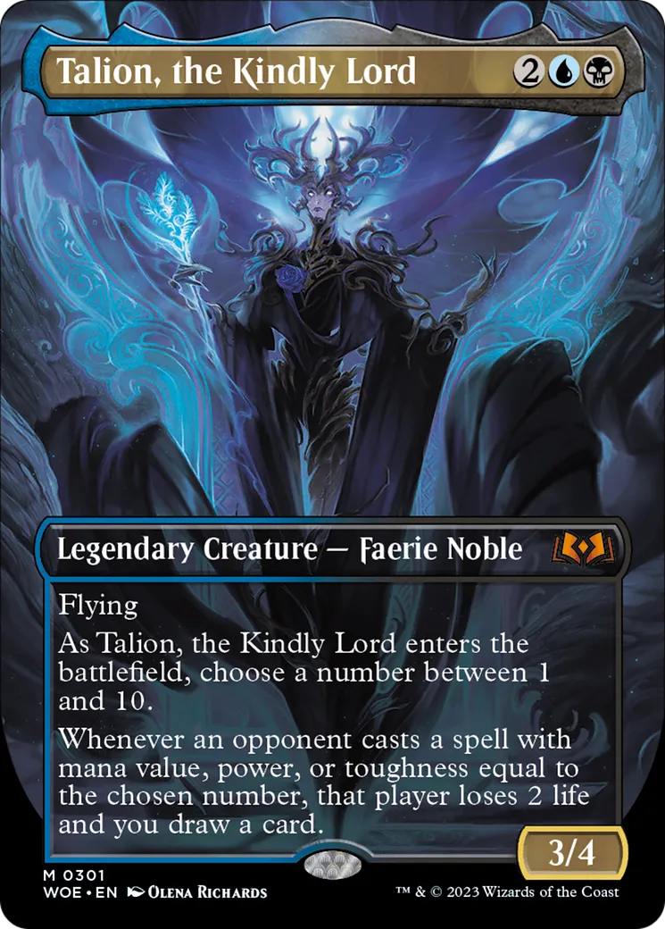 Talion, the Kindly Lord — Wilds of Eldraine — Magic: The Gathering