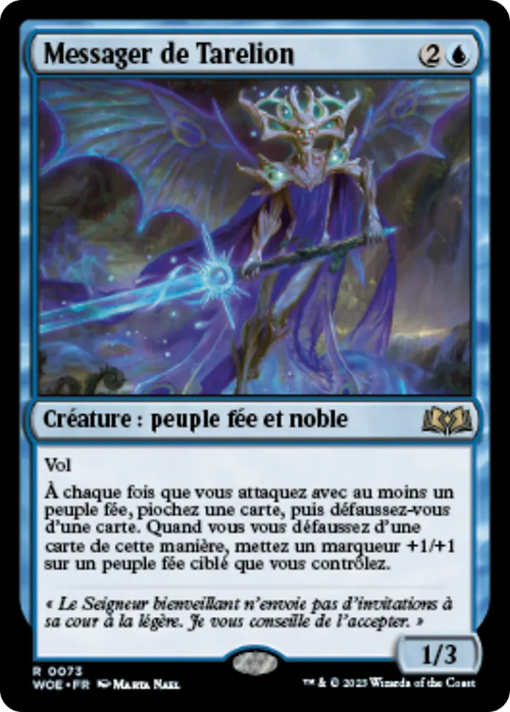 Messager de Tarelion — Wilds of Eldraine — Magic: The Gathering