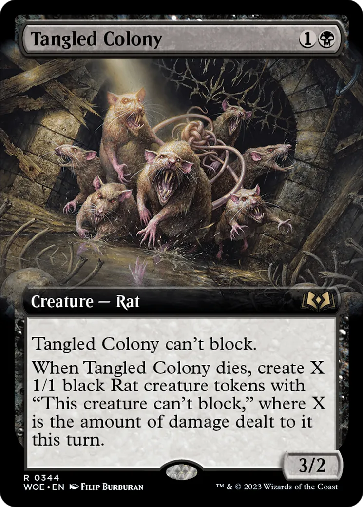 Tangled Colony — Wilds of Eldraine — Magic: The Gathering