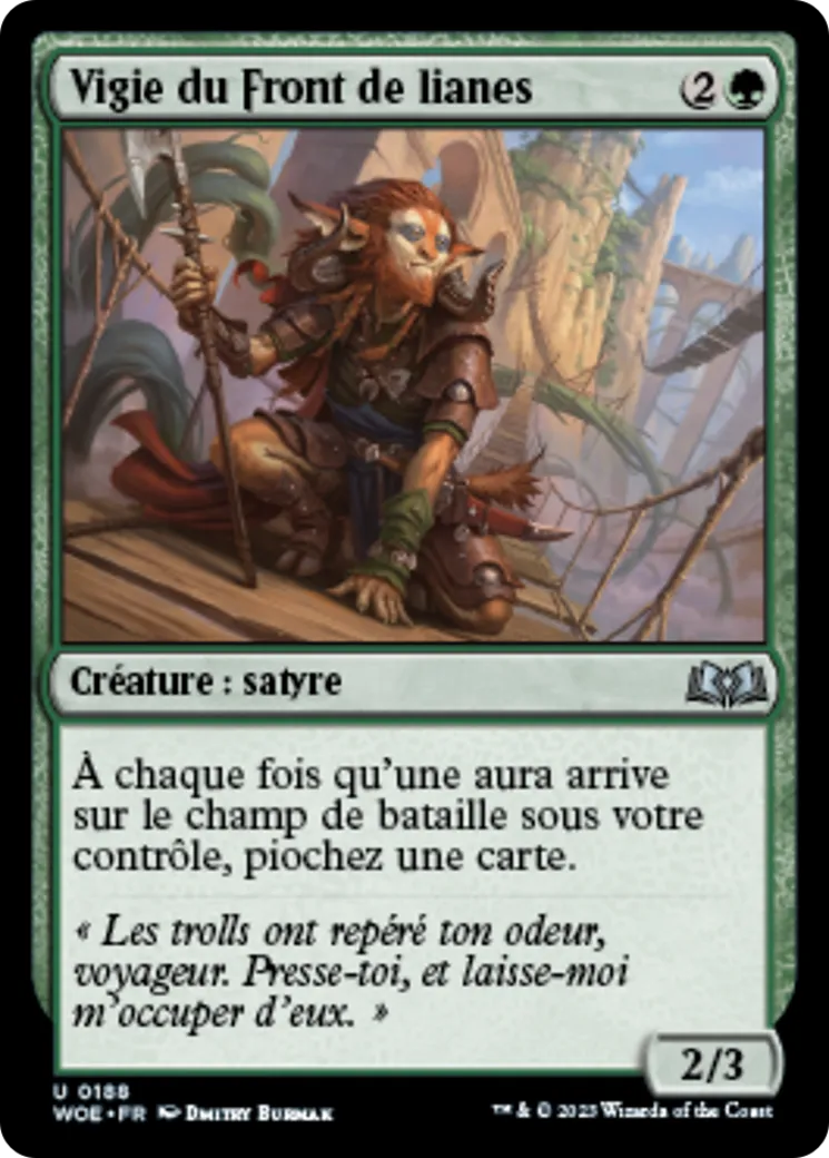 Vigie du Front de lianes — Wilds of Eldraine — Magic: The Gathering