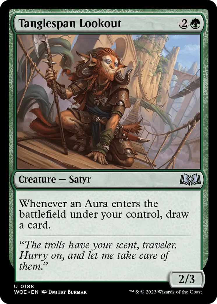Tanglespan Lookout — Wilds of Eldraine — Magic: The Gathering