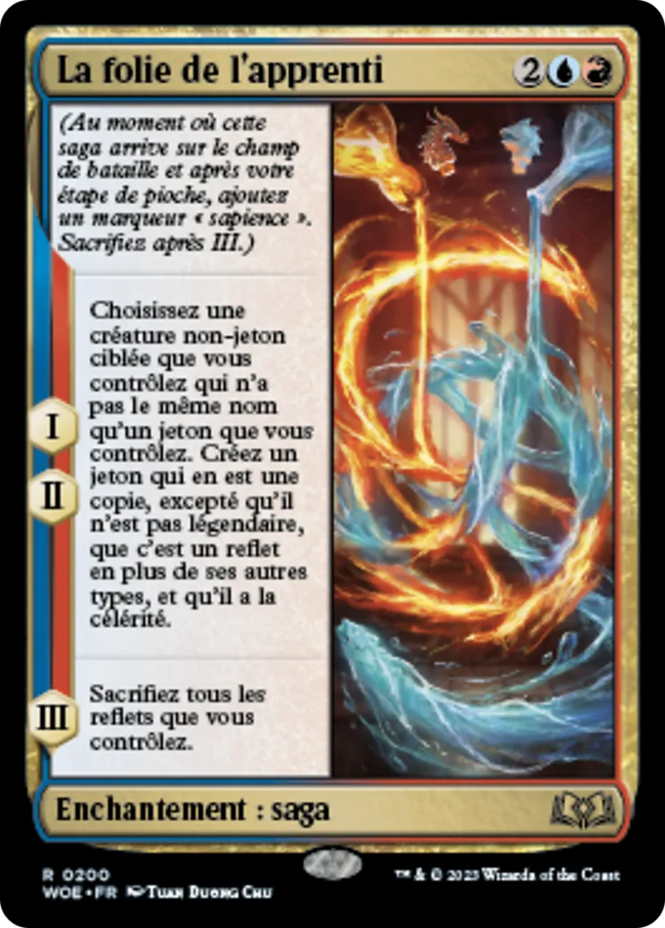 La folie de l'apprenti — Wilds of Eldraine — Magic: The Gathering