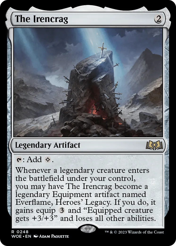 The Irencrag — Wilds of Eldraine — Magic: The Gathering