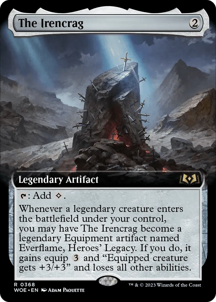 The Irencrag — Wilds of Eldraine — Magic: The Gathering