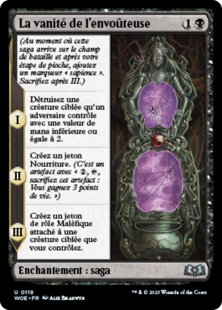 La vanité de l'envoûteuse — Wilds of Eldraine — Magic: The Gathering