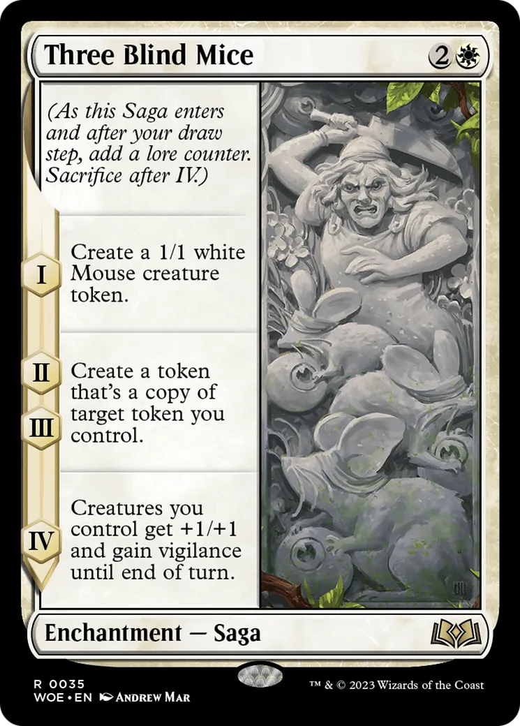 Three Blind Mice — Wilds of Eldraine — Magic: The Gathering