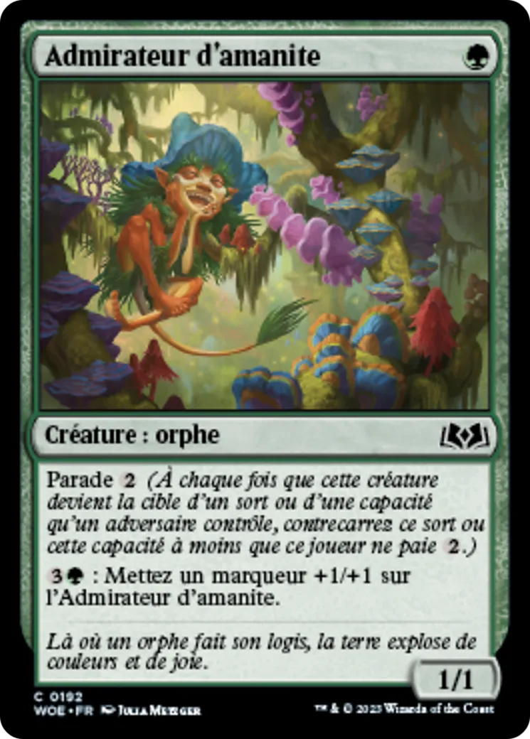 Admirateur d'amanite — Wilds of Eldraine — Magic: The Gathering