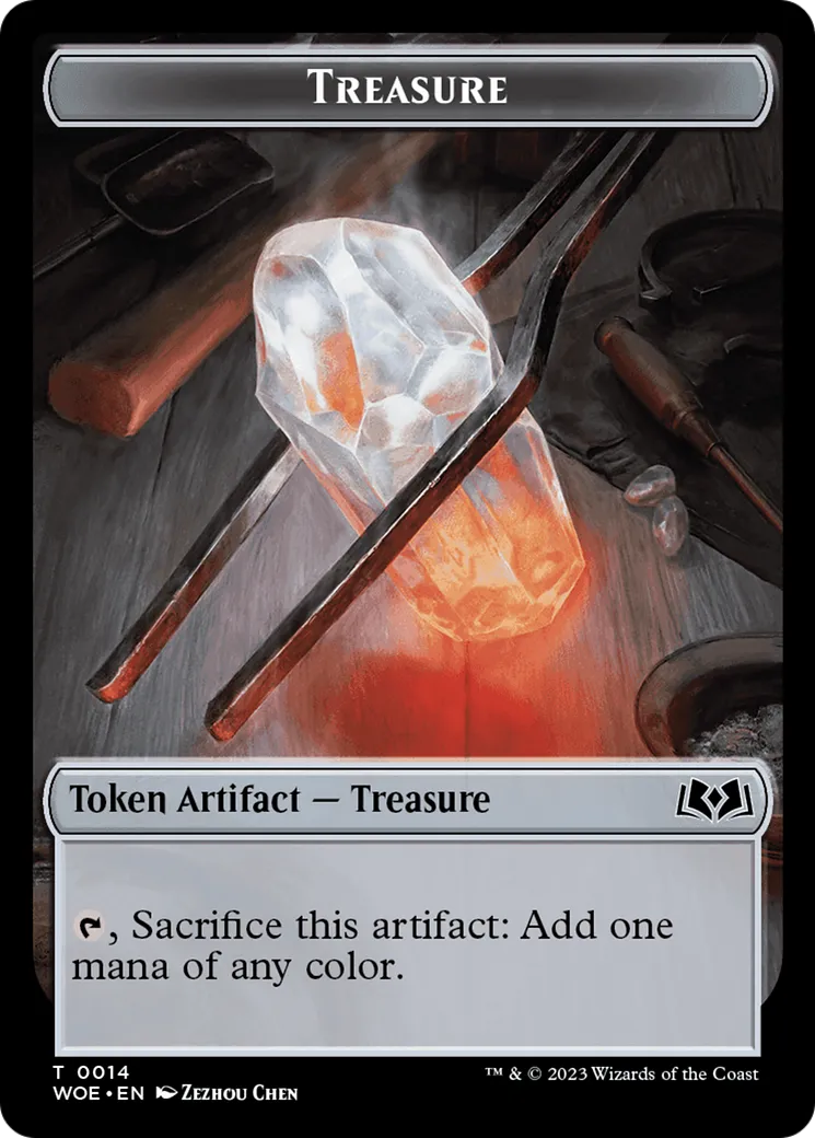 Treasure — Wilds of Eldraine — Magic: The Gathering