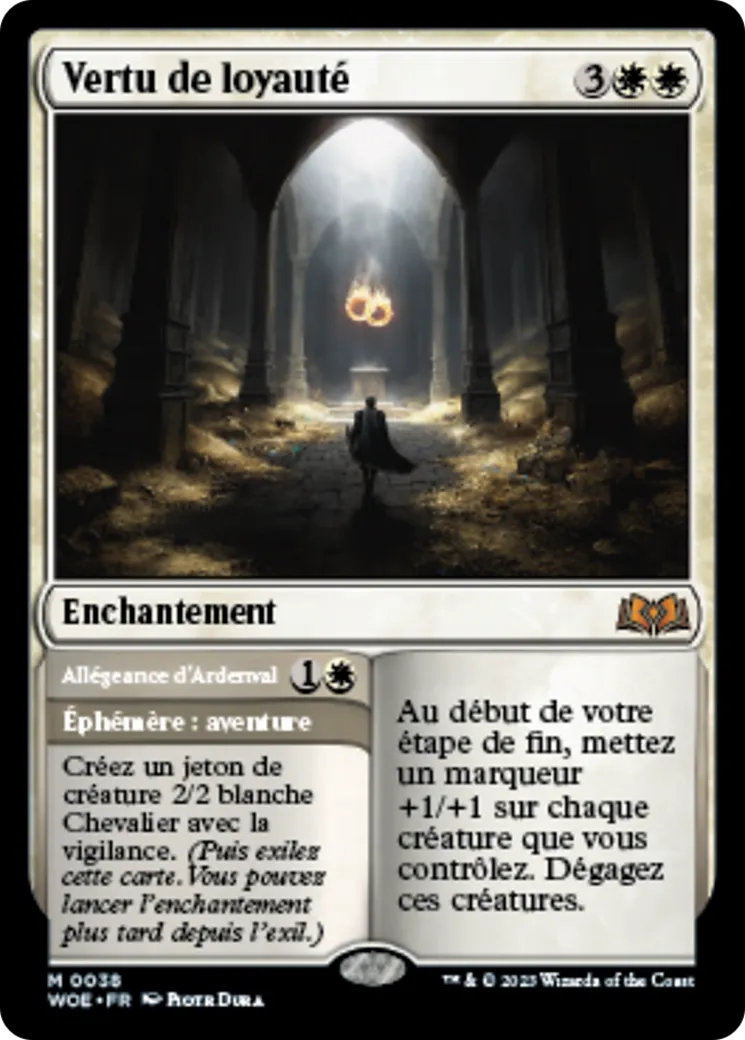 Vertu de loyauté // Allégeance d'Ardenval