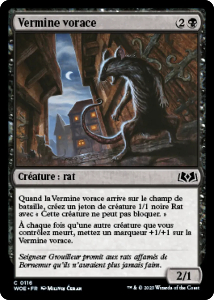Vermine vorace — Wilds of Eldraine — Magic: The Gathering