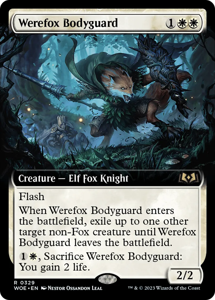 Werefox Bodyguard — Wilds of Eldraine — Magic: The Gathering