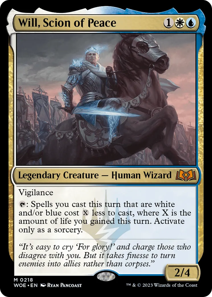 Will, Scion of Peace — Wilds of Eldraine — Magic: The Gathering