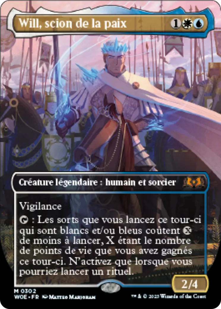 Will, scion de la paix — Wilds of Eldraine — Magic: The Gathering