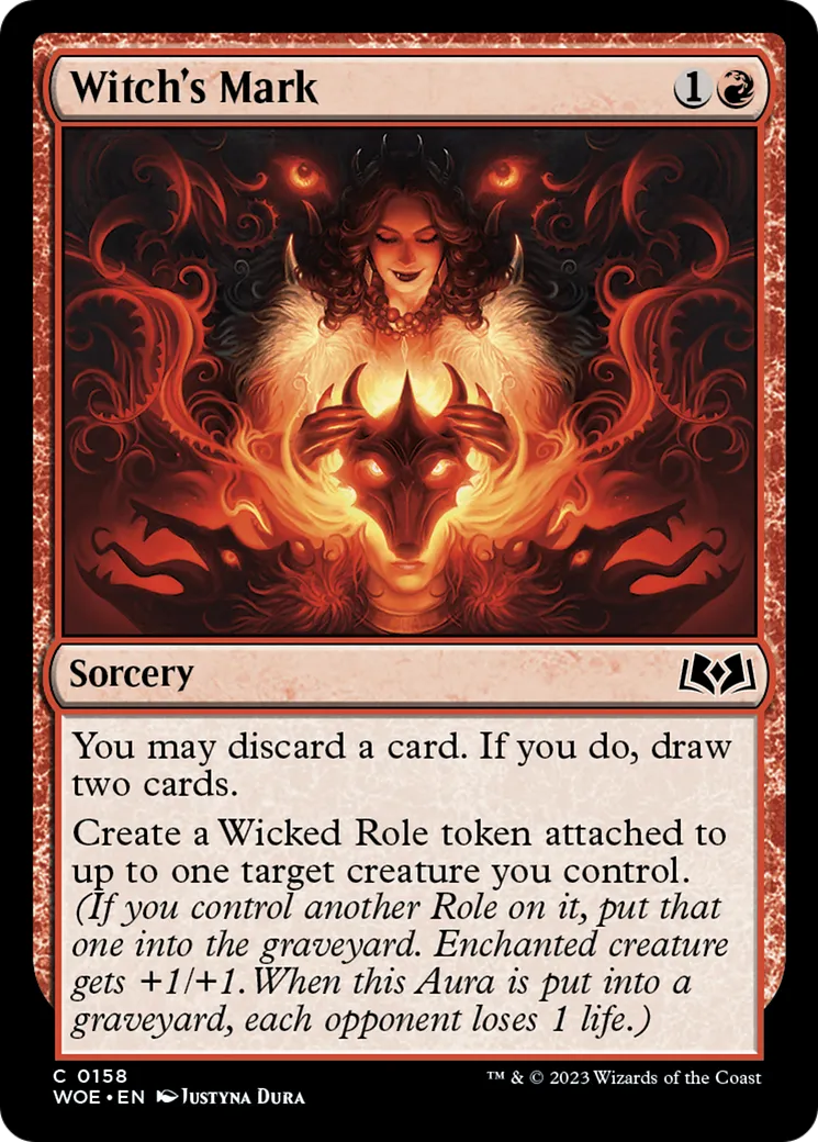 Marque de l'envoûteuse — Wilds of Eldraine — Magic: The Gathering