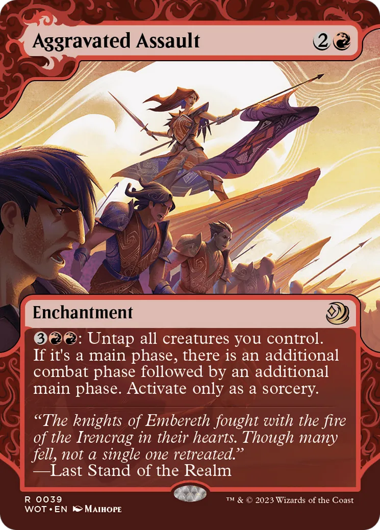 Aggravated Assault — Wilds of Eldraine: Enchanting Tales — Magic: The Gathering