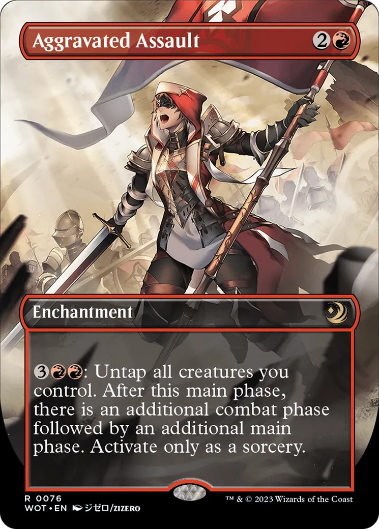 Aggravated Assault — Wilds of Eldraine: Enchanting Tales — Magic: The Gathering